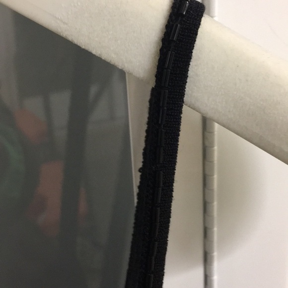 Escada black beaded knit camisole. - Picture 3 of 4